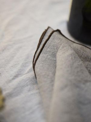 Svanefors Celine Servett Mörkbrun 45x45 cm