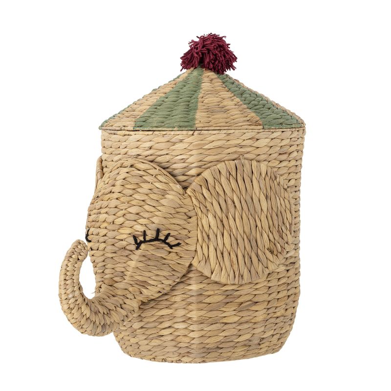 Bobo Korg m/lock Natur Vattenhyacint L35 cm Bloomingville Mini