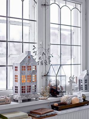 Ljusstake Vit Stengods Elef | Bloomingville