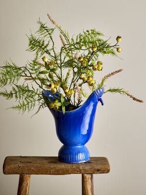 Wylie Vas Blå Stengods H29cm Bloomingville Creative