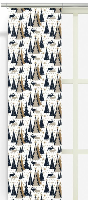 Granland blå/beige panellängd 2 pack Arvidssons Textil