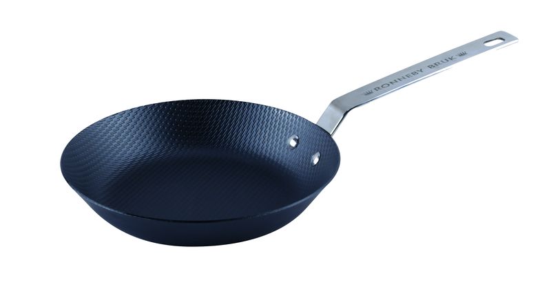 Carbon Stekpanna, Präglat Kolstål Ø24 cm Ronneby Bruk