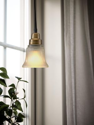 PR Home Emmi Fönsterlampa Antikmässing 12cm