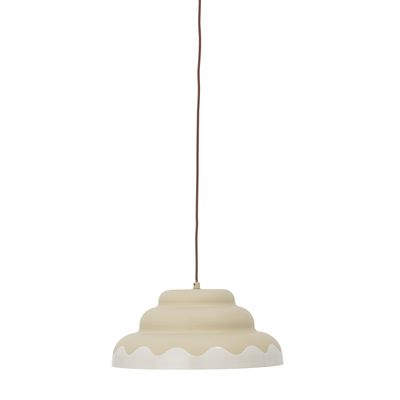 Lacya Pendellampa Natur Metall Ø40cm Bloomingville