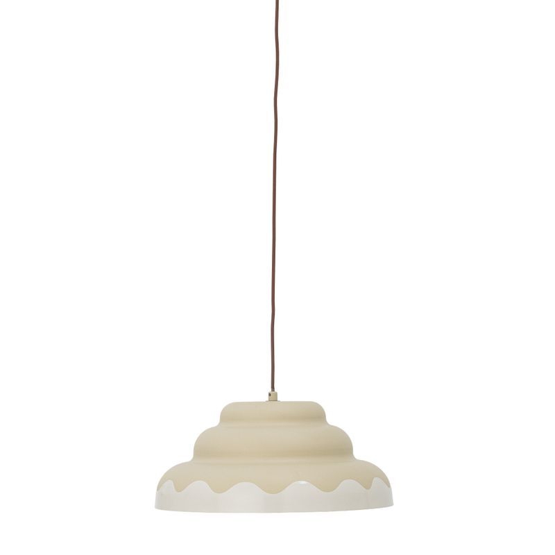 Lacya Pendellampa Natur Metall Ø40cm Bloomingville