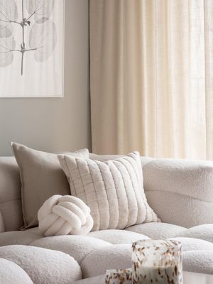 Cecil Kuddfodral Lin 45x45cm | Svanefors