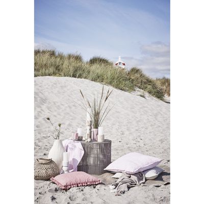 Lene Bjerre Eliana Ljusstake Linne Marmor H10 cm