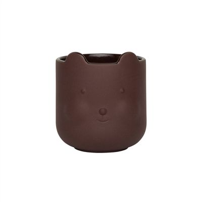 Potta Mörk terrakotta Terrakotta OYOY MINI