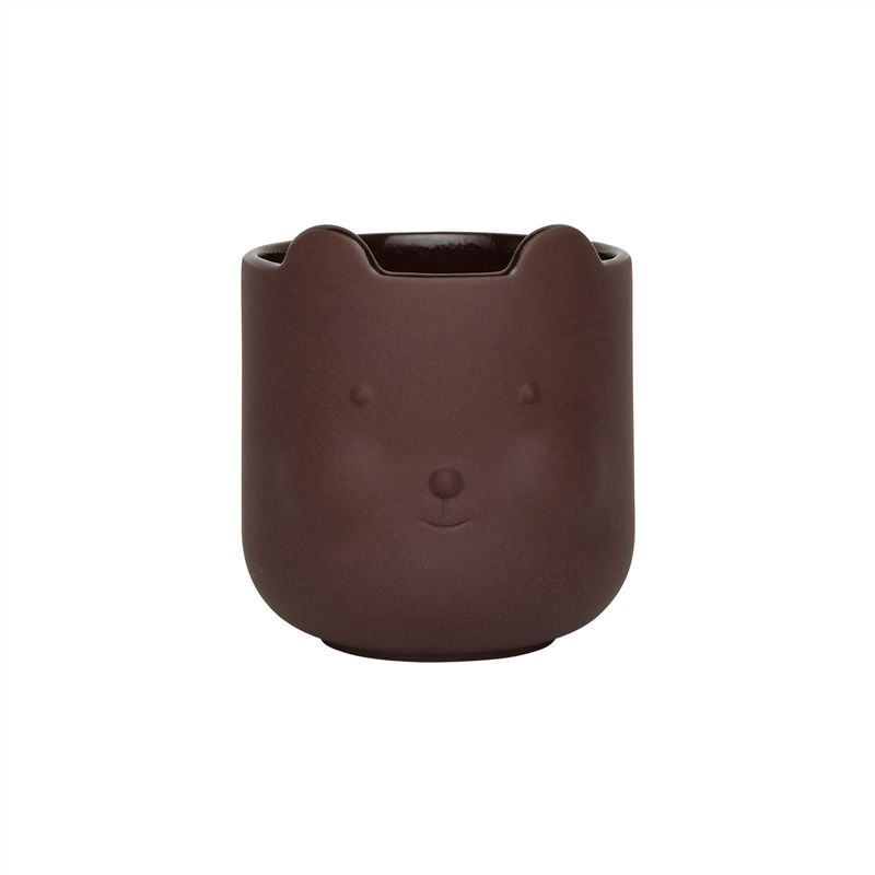 Potta Mörk terrakotta Terrakotta OYOY MINI