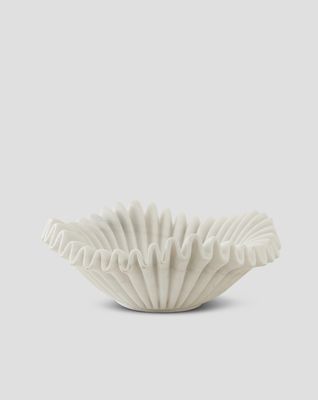 Jakobdahls Anemone Skål 40x40x16 cm Vit