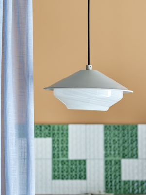 Janna Pendellampa Natur Metall Ø30.5cm Bloomingville