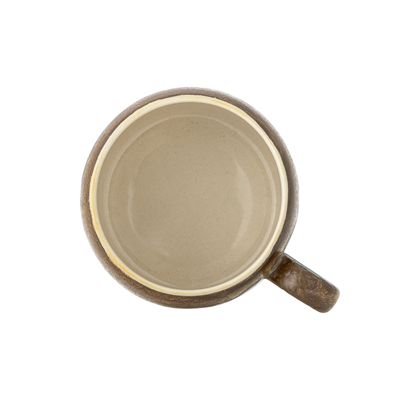 Bloomingville Sheen Mugg, Grön, Stengods Ø10,5xH8 cm, Set om 4