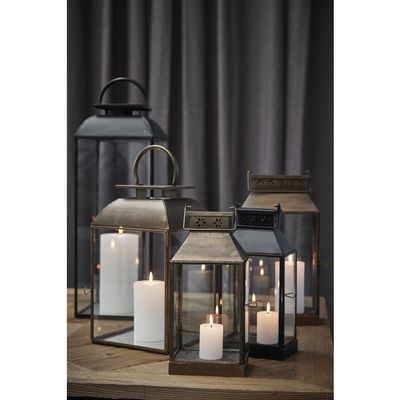 Lene Bjerre Signe Lykta Mässing Järn H38.5 cm