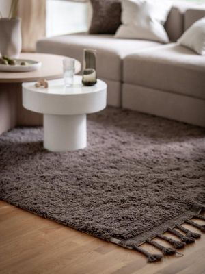 Svanefors Uma Ullmatta Nougat 170x240 cm