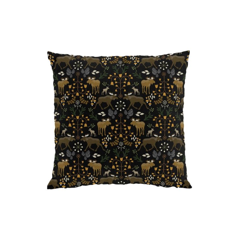 Skogens Konung svart kuddfodral Arvidssons Textil