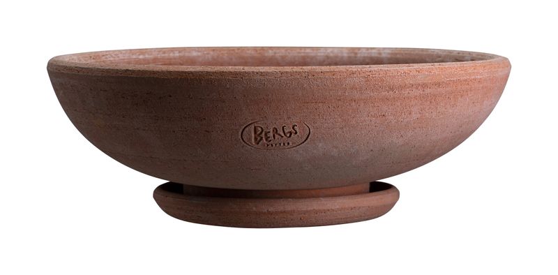 Bergs Potter Ada RAW Kruka Med Fat Rosa, Ø 45 cm