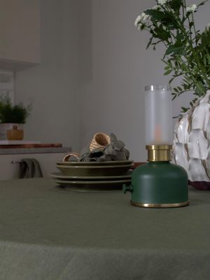 PR Home Frida Bordslampa Mörkgrön 11x22cm