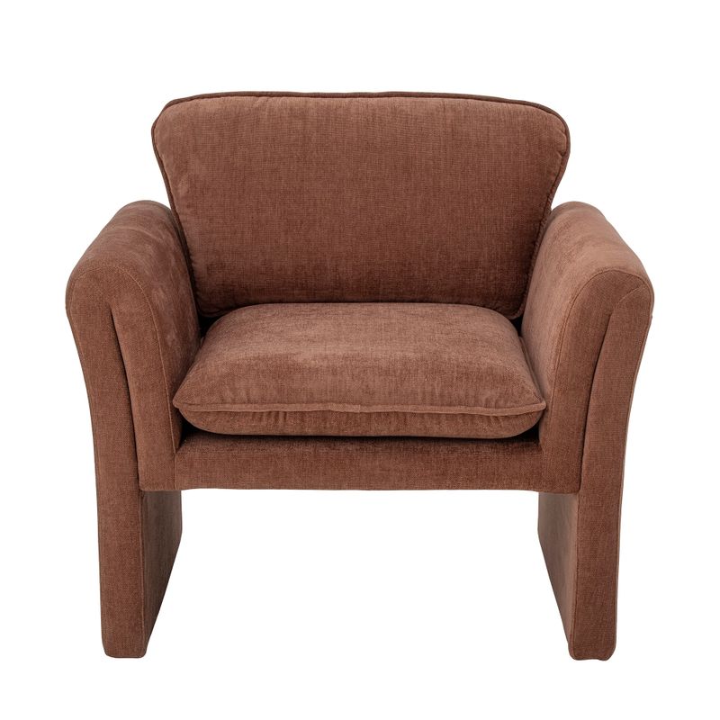 Fåtölj Brun Polyester Paseo | Bloomingville