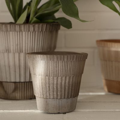 Bergs Potter Atlas RAW Kruka Grå, Ø 25 cm
