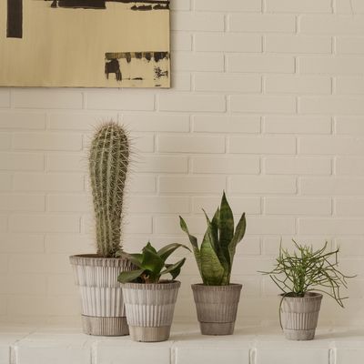 Bergs Potter Atlas RAW Kruka Grå, Ø 25 cm