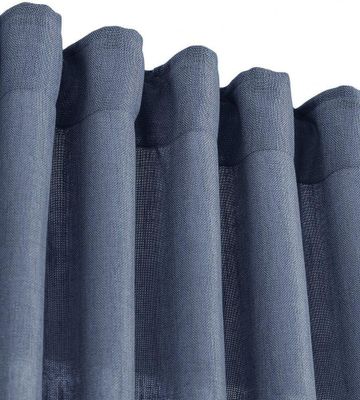 Svanefors Cecil Gardin 2-pack Blå 145x320 cm