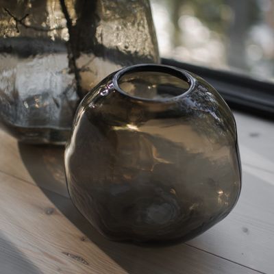 DBKD Pebble Vase small Brun