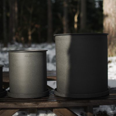 DBKD Plant Pot large 2-set Svart