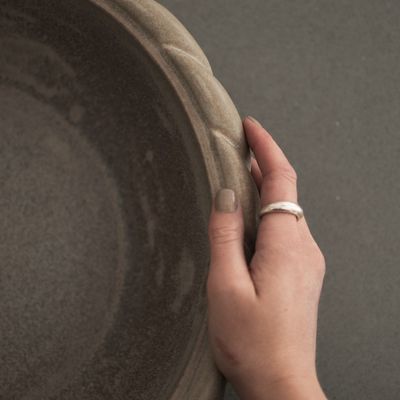 DBKD Twine Plate large Beige