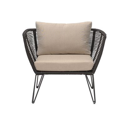 Fåtölj Svart Metall Mundo | Bloomingville