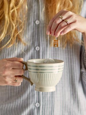 Mugg Grön Stengods | Bloomingville Creative