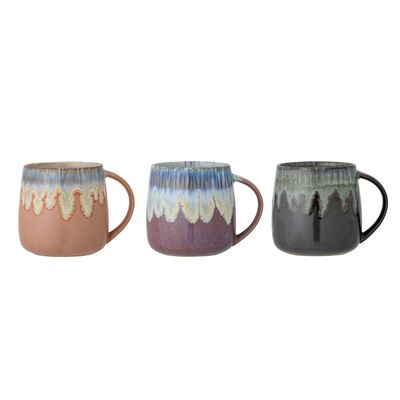 Mugg Blå Stengods | Bloomingville Creative