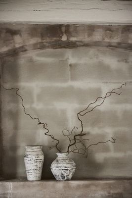 Boel & Jan Nandini Dekoration 16x16x29 cm Offwhite