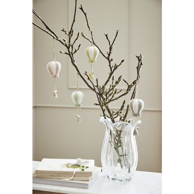 Lene Bjerre Scarlett Vas Klar Glas H28 cm