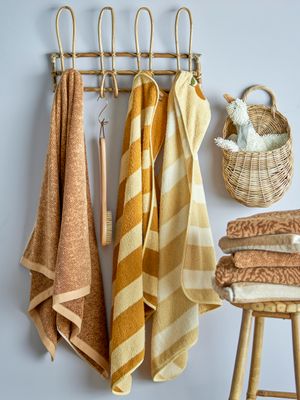 Handduk Brun Bomull Kahla | Bloomingville