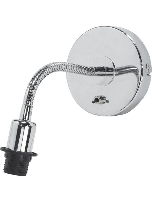PR Home Cia Vägglampa E14 Krom 27cm