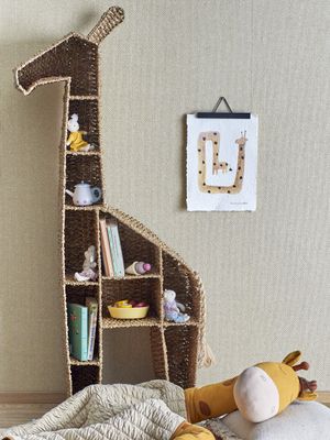Kalu Bokhylla Natur Bankuan L46 cm Bloomingville Mini
