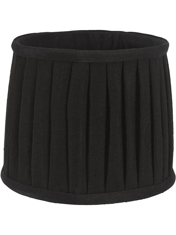 PR Home Sofia Plissé Svart 40cm