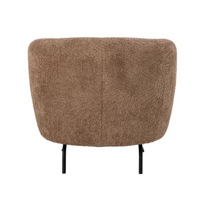 Fåtölj Brun Polyester Harry | Bloomingville
