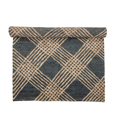 Matta Svart Jute Cat | Bloomingville