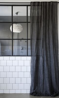 Boel & Jan Mirja Gardinset 130x275 cm Svart