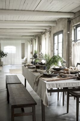 Boel & Jan Håkan Duk 150x310 cm Beige