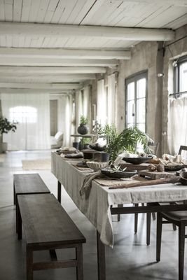 Boel & Jan Håkan Duk 150x310 cm Beige