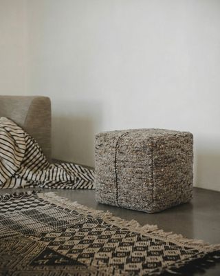 Jakobsdals Bonbona Sittpuff 45x45x45 cm Beige