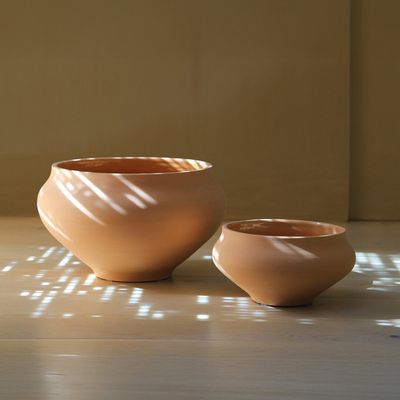 Bergs Potter Belle RAW Skål Rosa, Ø 25 cm