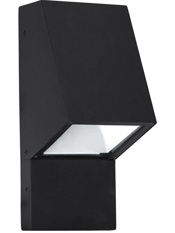 PR Home Luton fasadlampa 230V IP44 svart 32cm