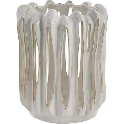 Lene Bjerre Marlille Lykta Vit Keramik H27.8 cm