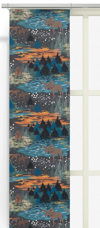 Älgrike brun/orange panellängd 2 pack Arvidssons Textil