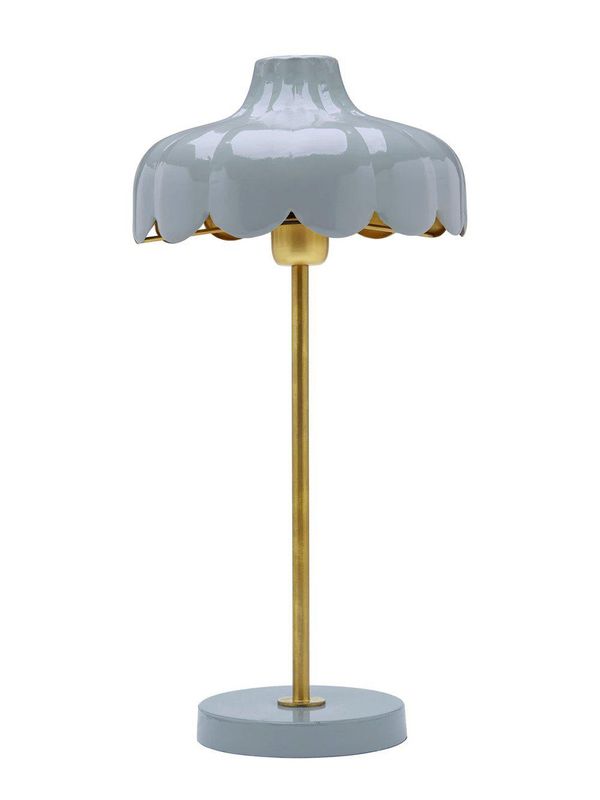 PR Home Wells Bordslampa Denim/guld 50cm