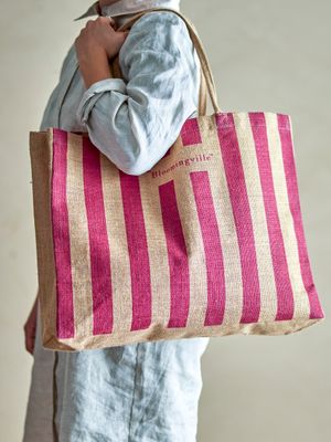 Shoppingväska Rosa Jute Bergamo | Bloomingville