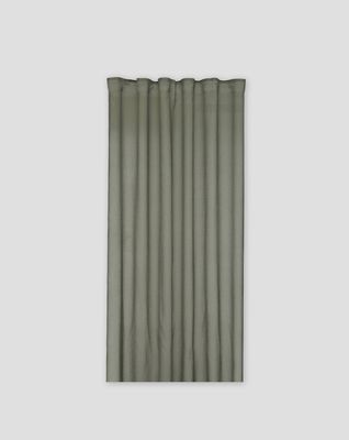 Jakobdahls Brooke Gardinset 2-pack 2x140x275cm Mossa